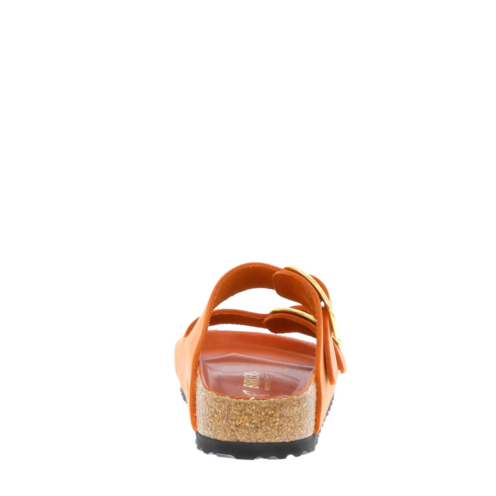 Birkenstock 'Arizona Big Buckle' / Burnt Orange Oiled Leather
