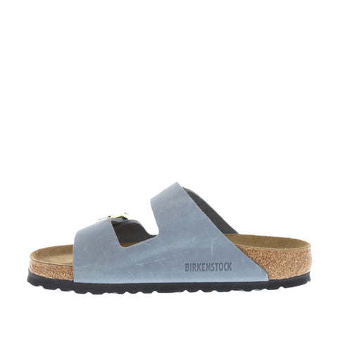 Birkenstock 'Arizona' / Basalt Grey Oiled Leather
