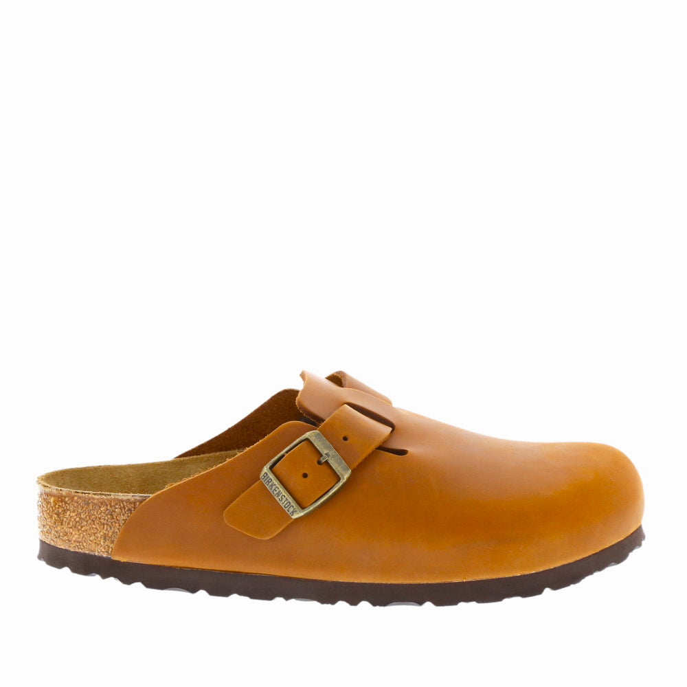 Birkenstock 'Boston' / Cognac Oiled Leather