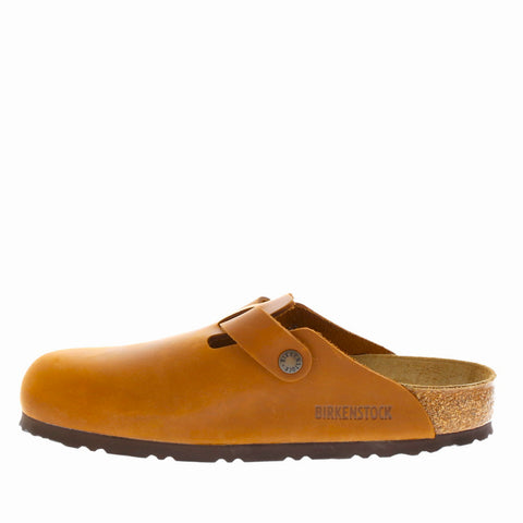 Birkenstock 'Boston' / Cognac Oiled Leather