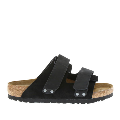 Birkenstock 'Uji' / Black Suede/Nubuck Leather