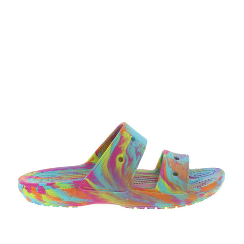 Crocs 'Classic Crocs Marbled Sandal' /Neptune/Multi