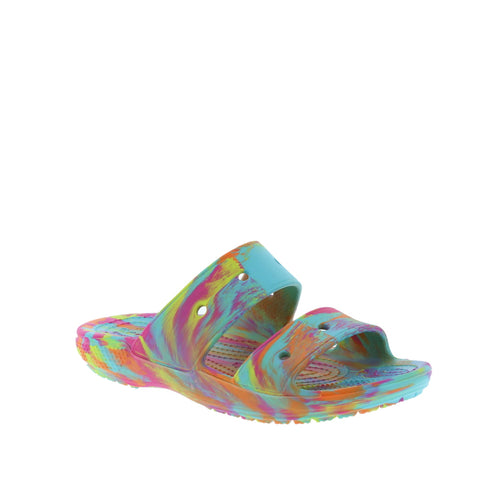 Crocs 'Classic Crocs Marbled Sandal' /Neptune/Multi