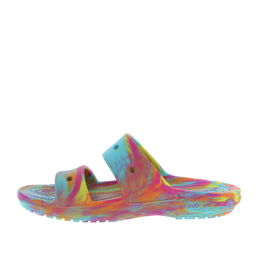 Crocs 'Classic Crocs Marbled Sandal' /Neptune/Multi