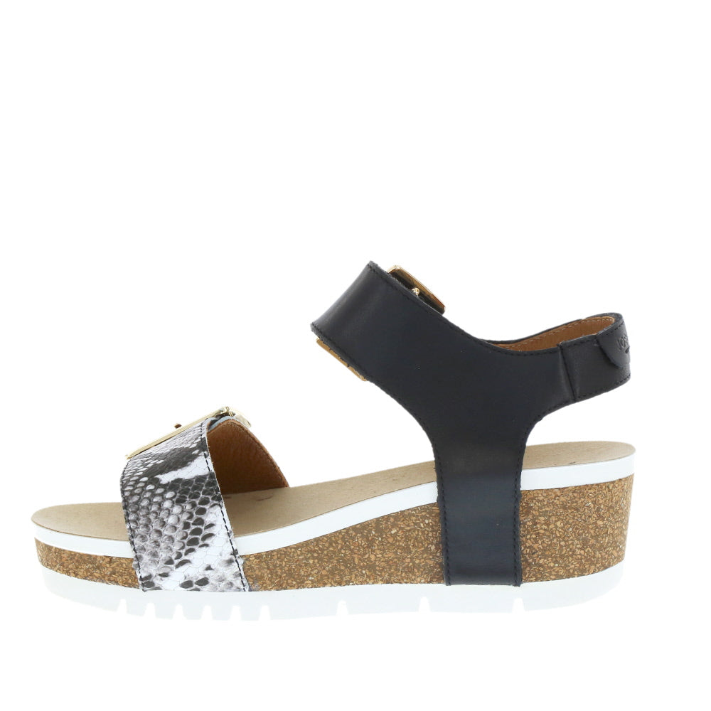 Josef Seibel 'Quinn 02' / Schwarz Kombi