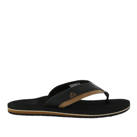 Reef 'Cushion Dawn' / Black/Tan