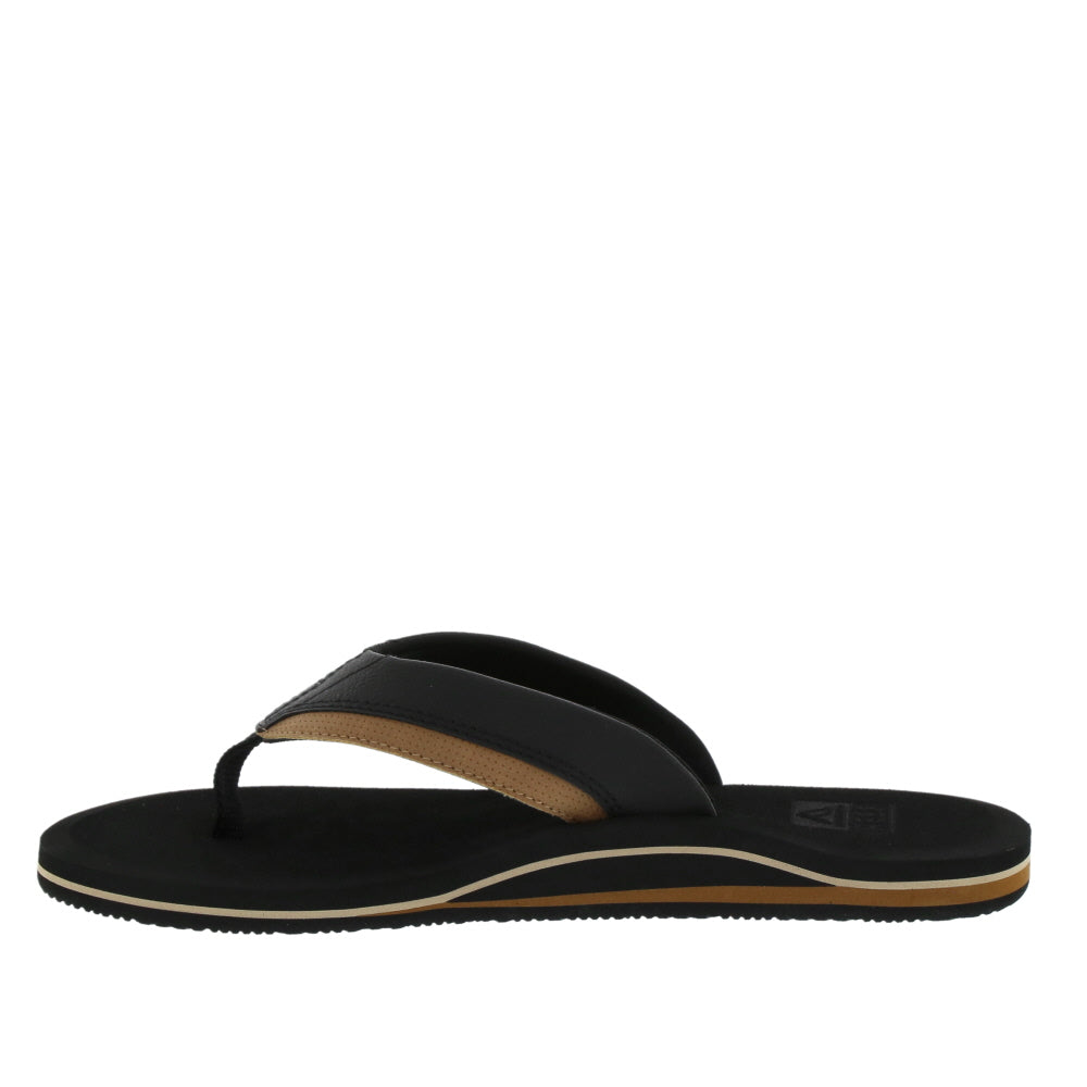 Reef 'Cushion Dawn' / Black/Tan