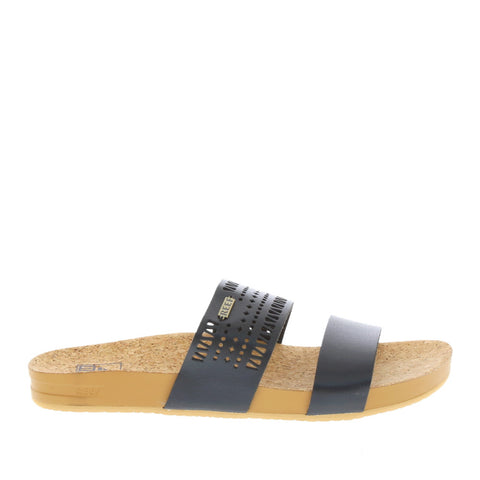 Reef 'Cushion Vista Perf' / Black/Tan