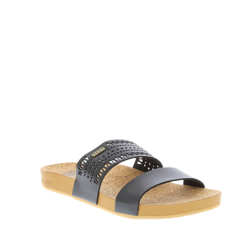 Reef 'Cushion Vista Perf' / Black/Tan