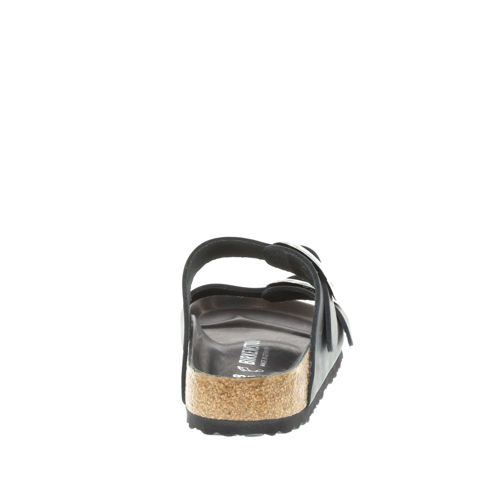 Birkenstock 'Arizona Big Buckle' / Black Oiled Leather