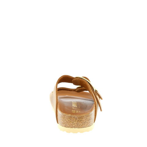 Birkenstock 'Arizona Big Buckle' / Cognac Oiled Leather