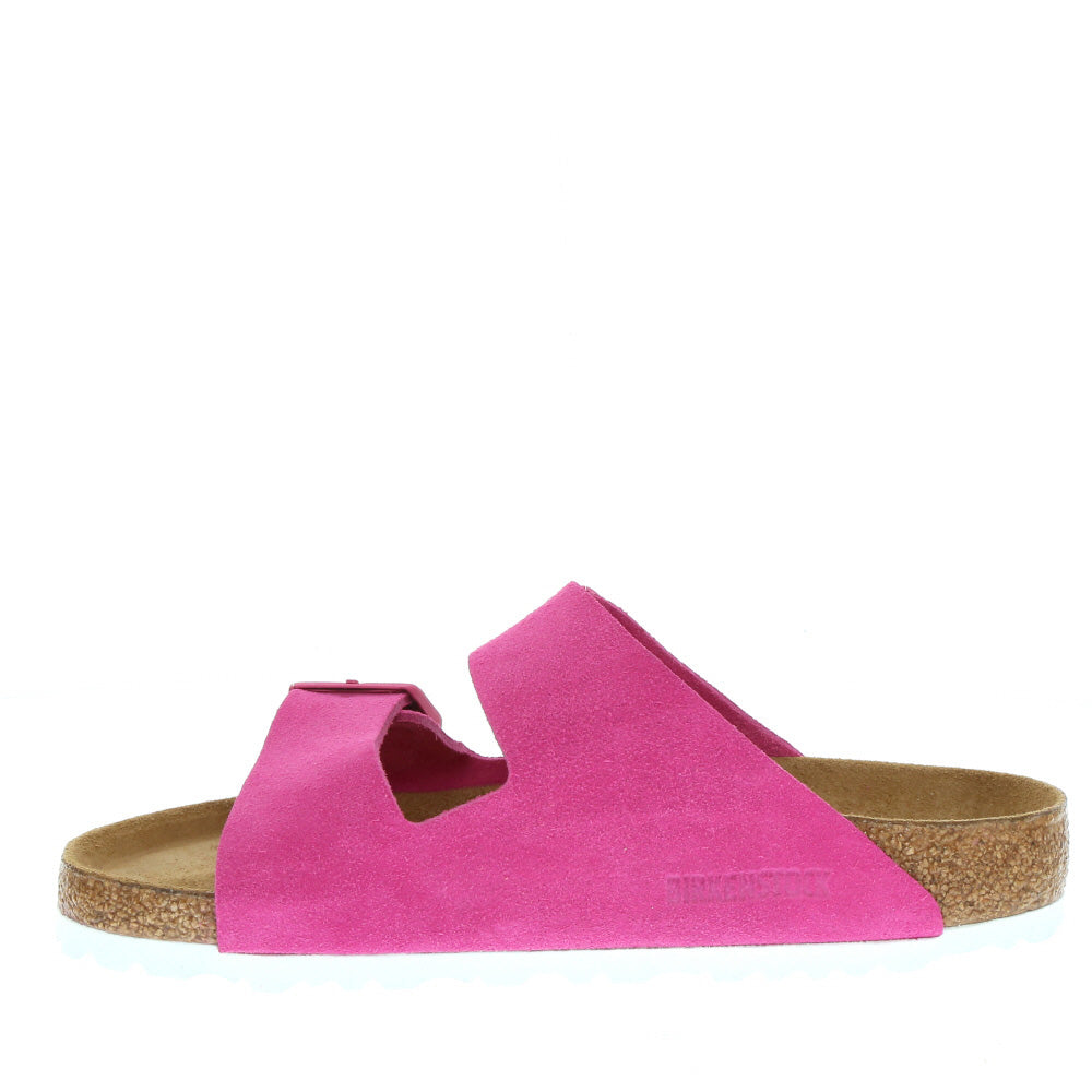 Birkenstock 'Arizona SFB' / Fuchsia Tulip Suede Leather