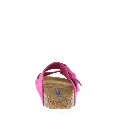 Birkenstock 'Arizona SFB' / Fuchsia Tulip Suede Leather