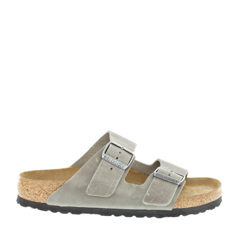 Birkenstock 'Arizona SFB' / Iron Oiled Leather
