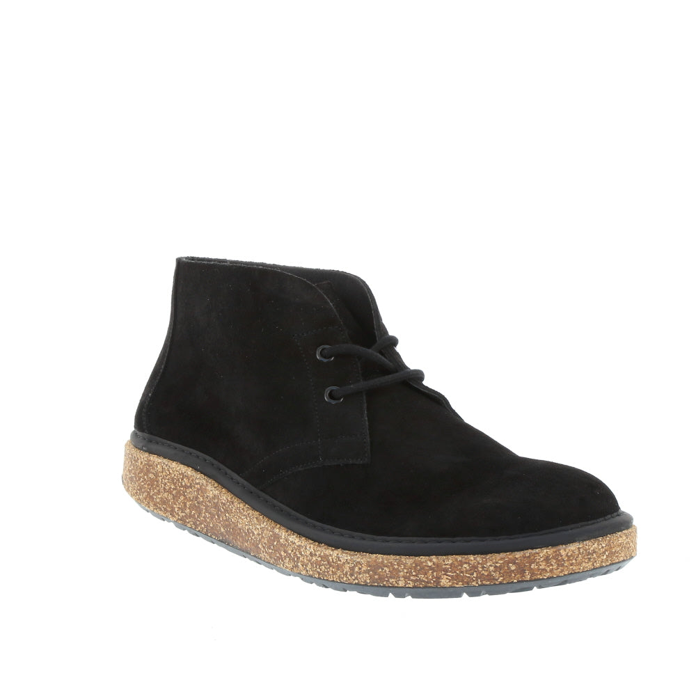 Birkenstock 'Milton' / Black Suede