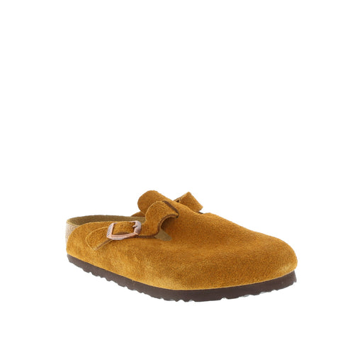 Birkenstock 'Boston SFB' / Mink Suede Leather