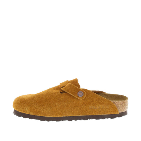 Birkenstock 'Boston SFB' / Mink Suede Leather