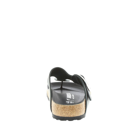 Birkenstock 'Gizeh Big Buckle' / Black Oiled Leather