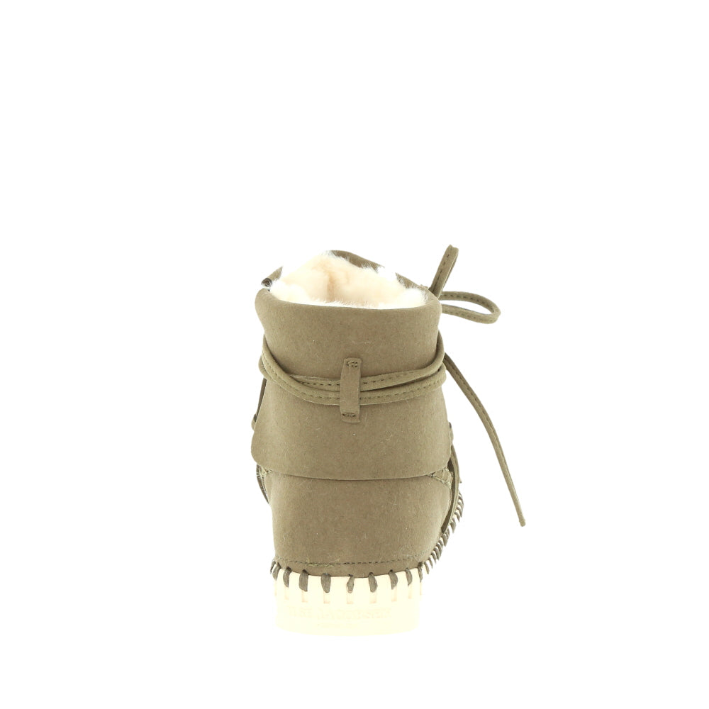 Ilse Jacobsen 'Tulip Tie Boot' / Deep Olive