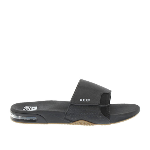 Reef 'Fanning Slide' / Black/Silver