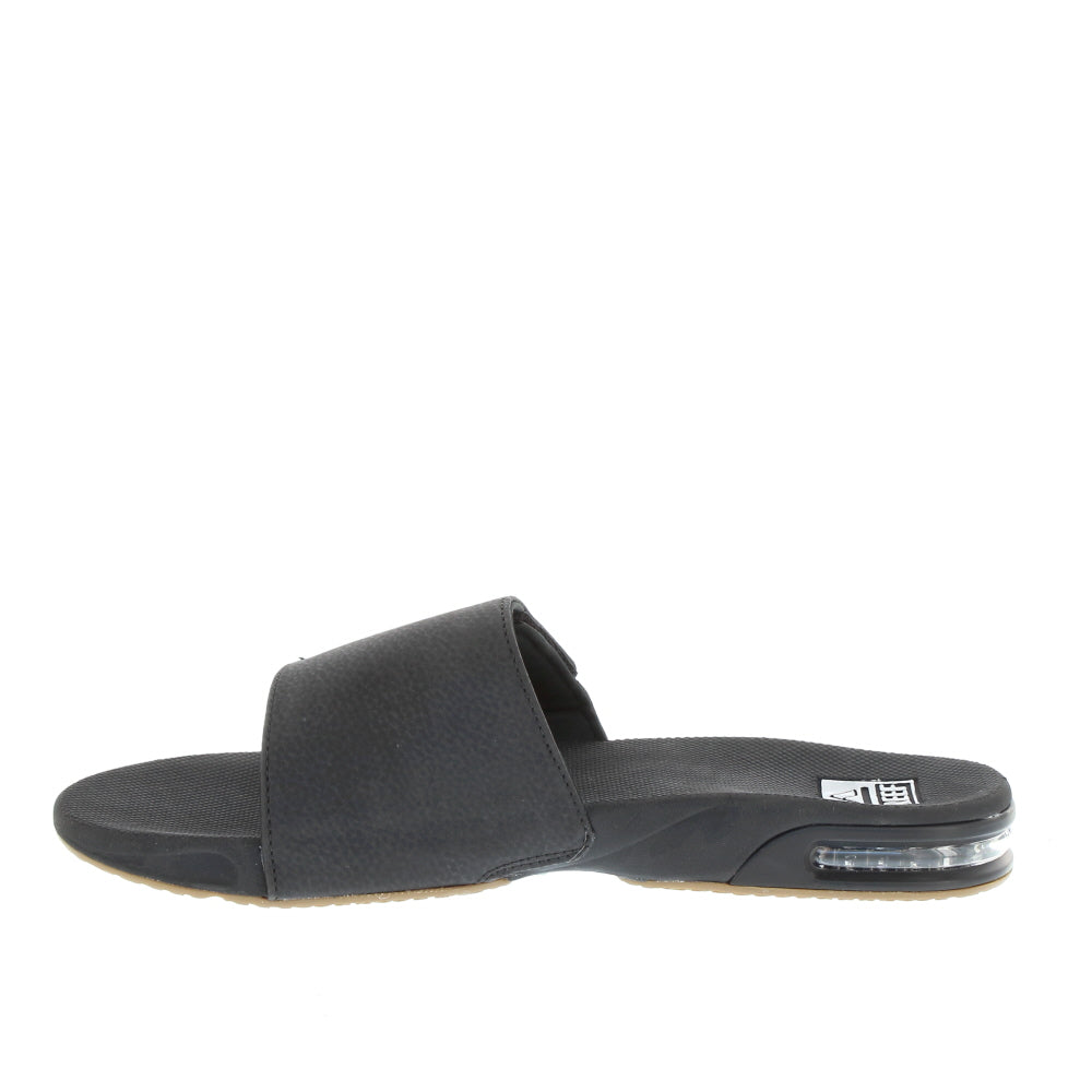 Reef 'Fanning Slide' / Black/Silver