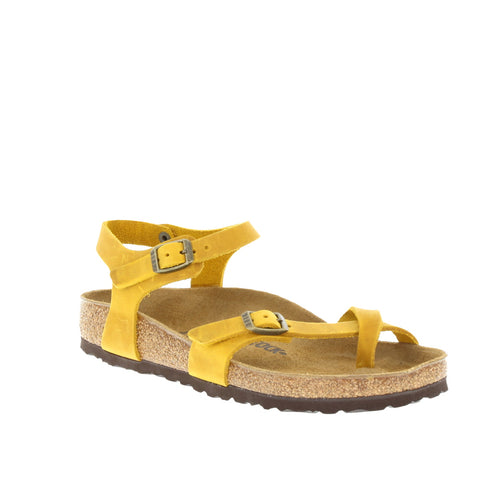 Birkenstock 'Taormina' / Ochre Oiled Leather
