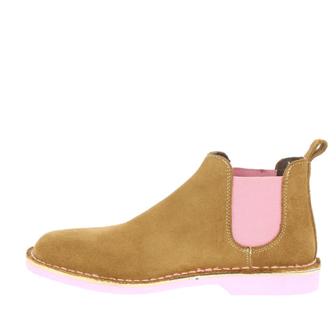 Veldskoen 'Chelsea Boot' / Uhambo Pink