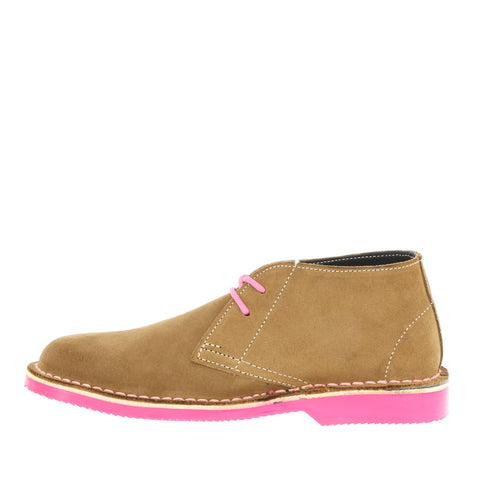 Veldskoen 'Heritage' / Hot Pink