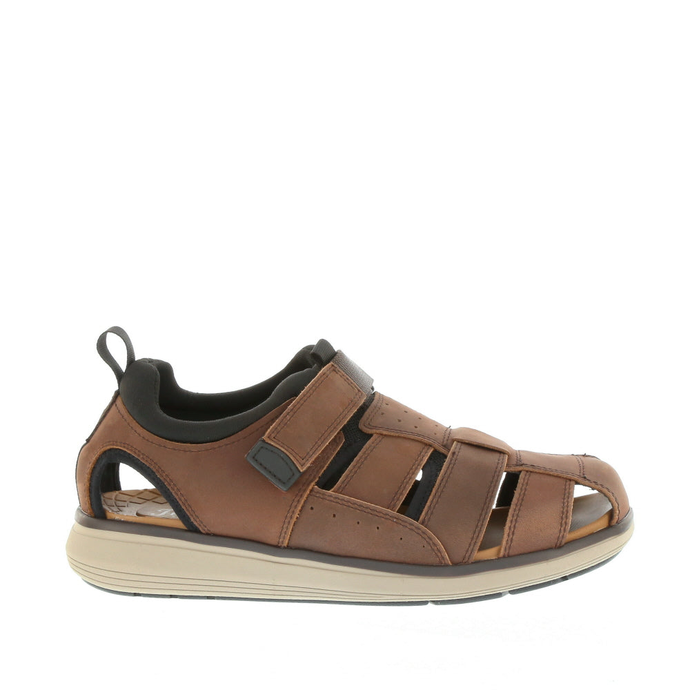 Florsheim 'Venture Fisherman Sandal' / Brown W Khaki Sole